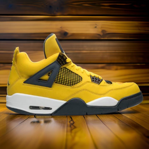 JORDAN 4 ~Yellow Lightning~ basketball sneakers ~Size 13~ (Men’s)