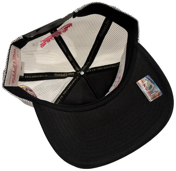 *Calgary Flames* trucker snapback hats by Mitchell & Ness
