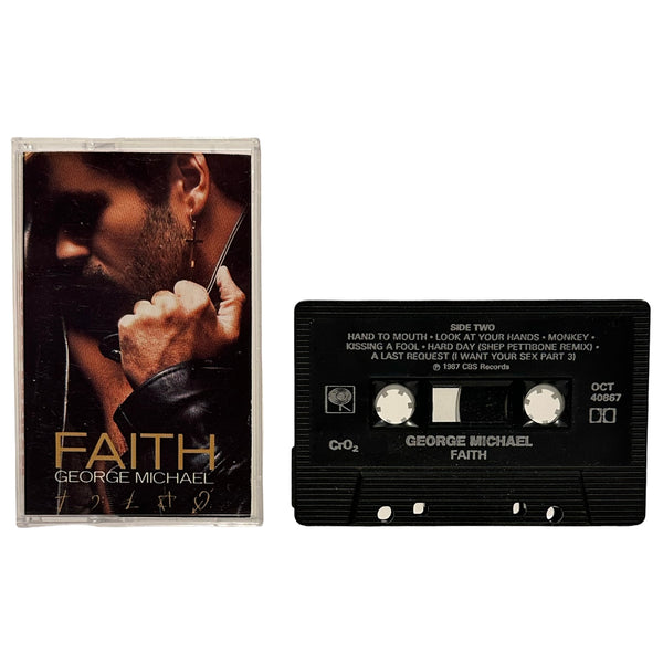 •GEORGE MICHAEL - FAITH• ~1987 OG CANADIAN PRESSINGS~ (CD & CASSETTE TAPE)