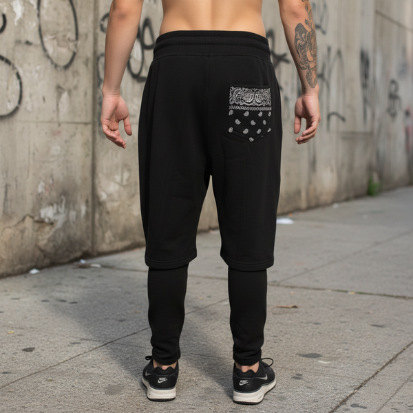 *BLEECKER & MERCER* Shorts/Jogger woven combo (Men’s Small)