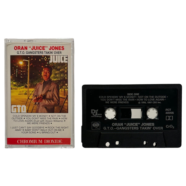 •ORAN “JUICE” JONES - G.T.O. GANGSTERS TAKIN’ OVER• ~1987 OG PRESSINGS~ (CD & CASSETTE TAPE)