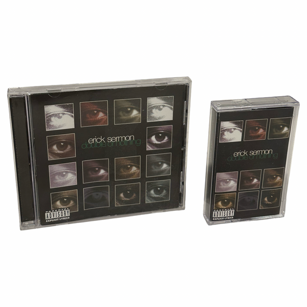 •ERICK SERMON - DOUBLE OR NOTHING• ~1995 OG PRESSINGS~ (CD & CASSETTE TAPE)