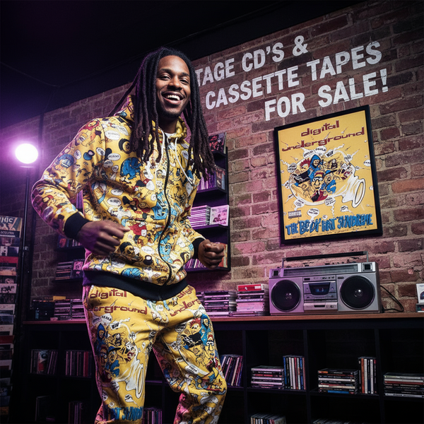 •DIGITAL UNDERGROUND - THE BODY-HAT SYNDROME• ~1993 OG PRESSING~ (CASSETTE TAPE)