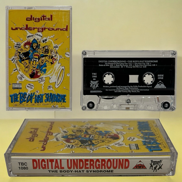 •DIGITAL UNDERGROUND - THE BODY-HAT SYNDROME• ~1993 OG PRESSING~ (CASSETTE TAPE)