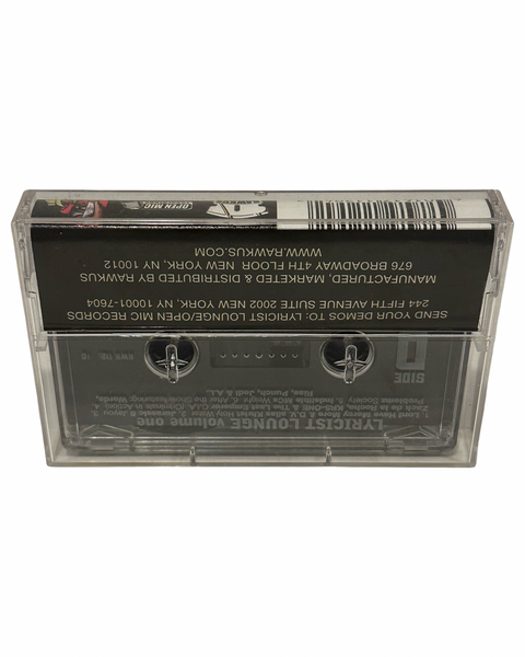 •LYRICIST LOUNGE - VOLUME ONE• ~1997 OG PRESSINGS~ (DOUBLE CD & DOUBLE CASSETTE TAPE)