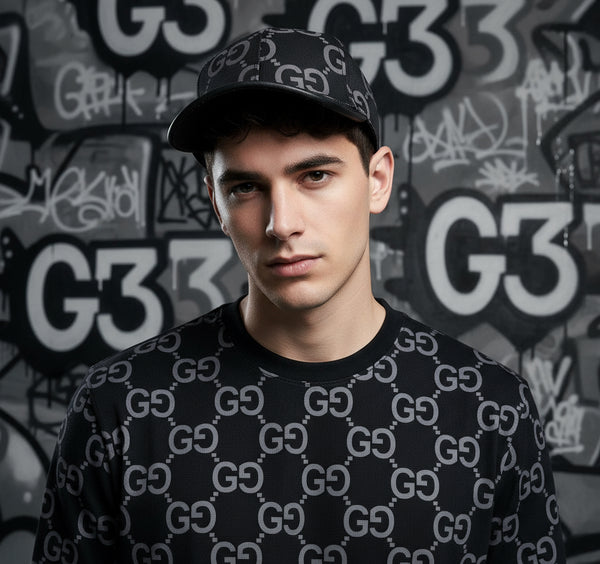 *LUXURY* ~Italian~ •curved beak hat• (adjustable strap) (soft shell)