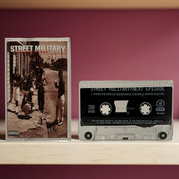 •STREET MILITARY - NEXT EPISODE• ~1995 OG PRESSING~ (CASSETTE TAPE)
