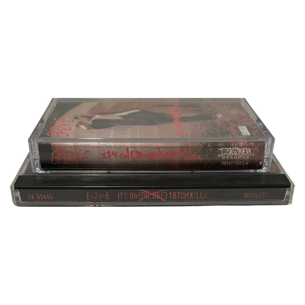 •EAZY-E - IT’S ON (DR. DRE) 187UM KILLA• ~1993 OG PRESSINGS~ (CD & CASSETTE TAPE)