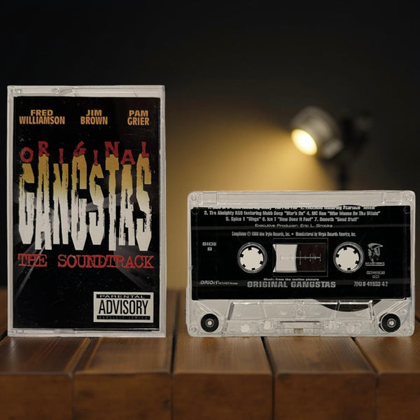 •ORIGINAL GANGSTAS - MUSIC FROM THE MOTION PICTURE• ~1996 OG PRESSING~ (CASSETTE TAPE)