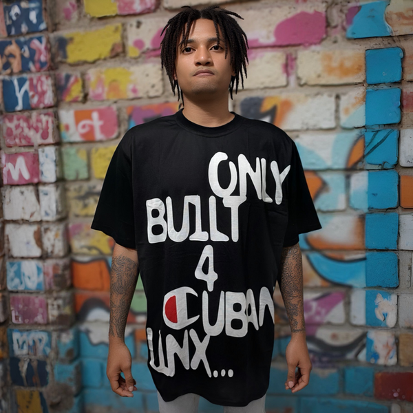 •ONLY BUILT 4 CUBAN LINX… - “90’s”• Luxury big print tees (Cotton blends) (UP TO 5XL)