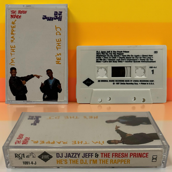 •DJ JAZZY JEFF & THE FRESH PRINCE - HE’S THE DJ, I’M THE RAPPER• ~1988 OG PRESSING~ (CASSETTE TAPE) (2)