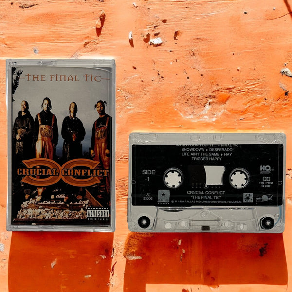 •CRUCIAL CONFLICT ~ THE FINAL TIC• ~1996 OG PRESSING~ (CASSETTE TAPE)