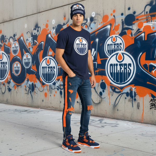 *EDMONTON OILERS* ~Winter Beanies~ by Mitchell & Ness