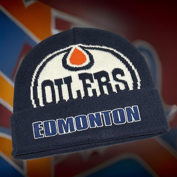 *EDMONTON OILERS* ~Winter Beanies~ by Mitchell & Ness