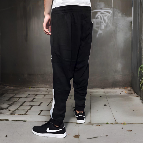 ^SEAN JOHN^ (BLACK) POLYESTER JOGGER SWEATPANTS (XB SIZED)