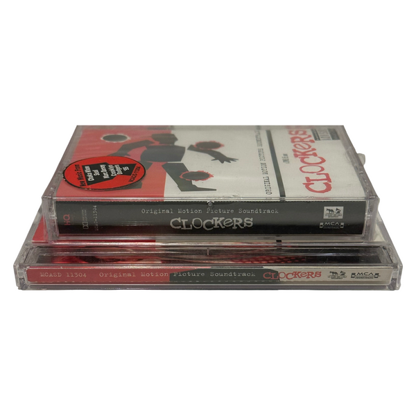 •CLOCKERS - ORIGINAL MOTION PICTURE SOUNDTRACK• ~1995 OG PRESSINGS~ (CD & SEALED CASSETTE TAPE)