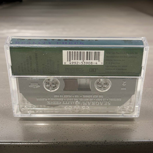 •SEAGRAM ~ REALITY CHECK• (1994 OG PRESSING) (CASSETTE TAPE)