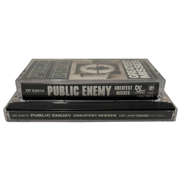 •PUBLIC ENEMY - GREATEST MISSES• ~1992 OG PRESSINGS~ (CD & CASSETTE TAPE)