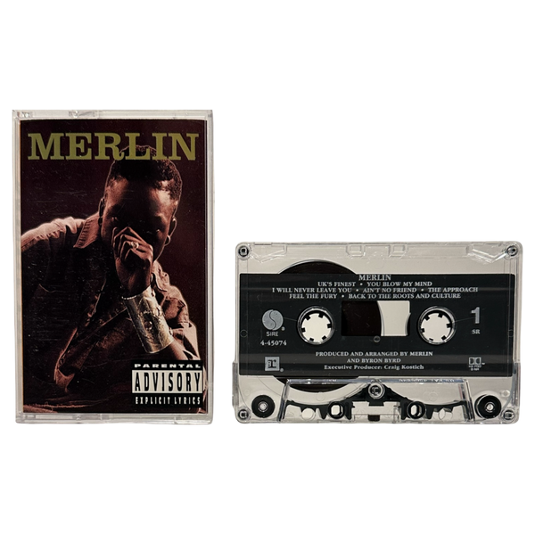 •MERLIN - MERLIN• ~1992 OG PRESSINGS~ (CD & CASSETTE TAPE) (UK HIP-HOP)
