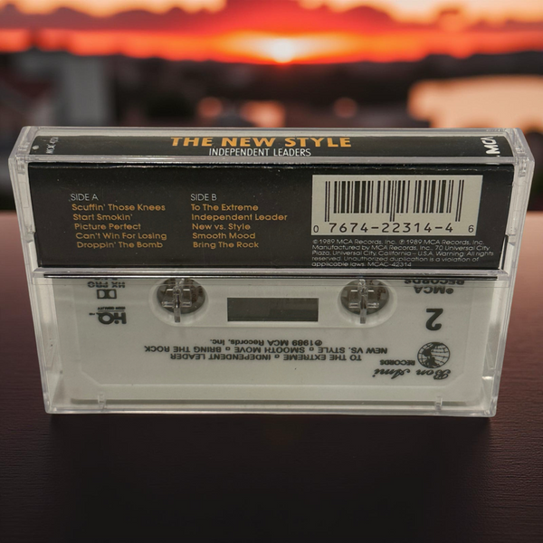 •THE NEW STYLE - INDEPENDENT LEADERS• ~1989 HTF OG PRESSING~ (CASSETTE TAPE)