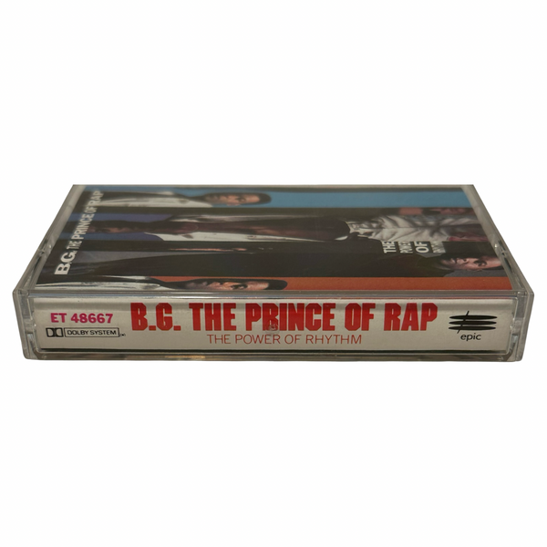 •B.G. THE PRINCE OF RAP - THE POWER OF RHYTHM• ~1991 OG PRESSINGS~ (CD & CASSETTE TAPE)