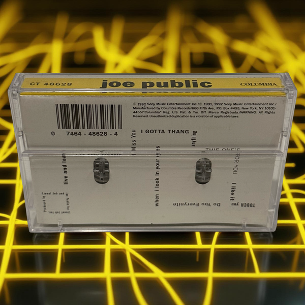 •JOE PUBLIC - JOE PUBLIC• ~1992 OG PRESSING~ (CASSETTE TAPE)