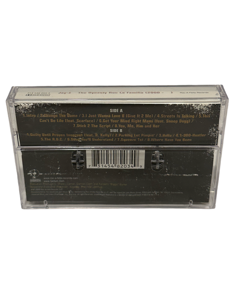 •JAY-Z - THE DYNASTY ROC LA FAMILIA• ~2000 OG PRESSINGS~ (CASSETTE TAPE)