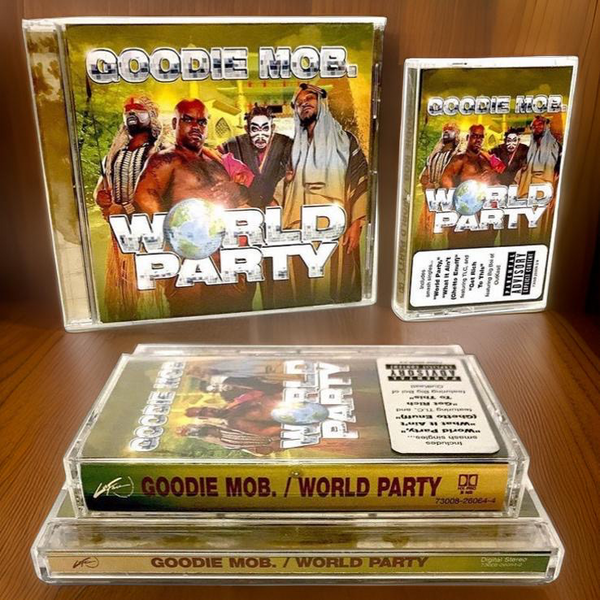 •GOODIE MOB - WORLD PARTY• (1999) (CASSETTE & CD AVAILABLE) (ORIGINAL PRESSINGS)