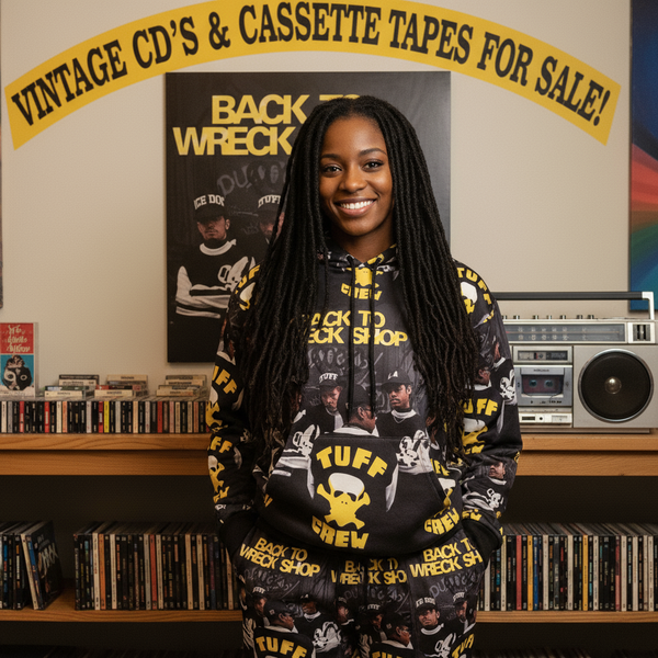 •TUFF CREW ~ BACK TO WRECK SHOP• ~1989 OG PRESSING~ (CASSETTE TAPE) (1)