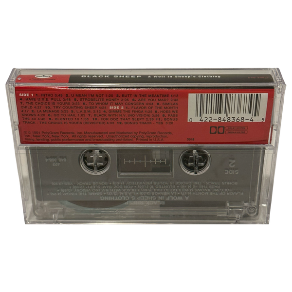 •BLACK SHEEP - A WOLF IN SHEEP’S CLOTHING• ~1991 OG PRESSINGS~ (CD & CASSETTE TAPE)