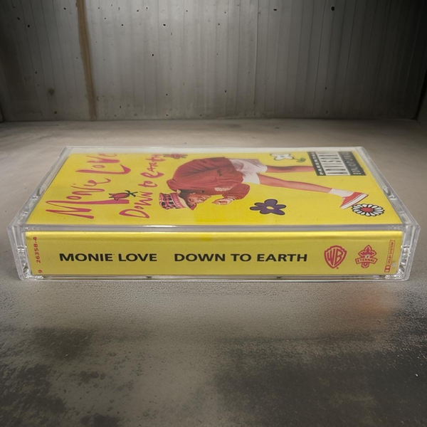 •MONIE LOVE - DOWN TO EARTH• ~1990 OG PRESSING~ (CASSETTE TAPE) (1)