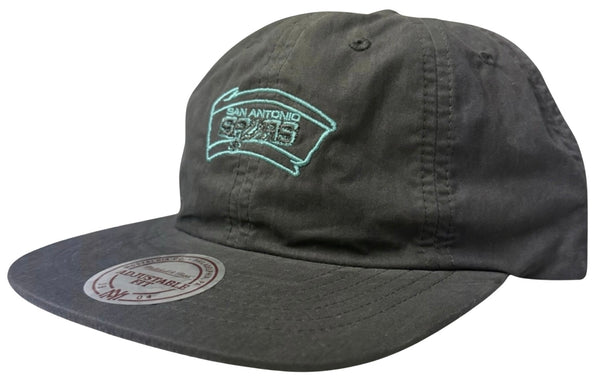 *San Antonio* soft shell buckleback hat by Mitchell & Ness