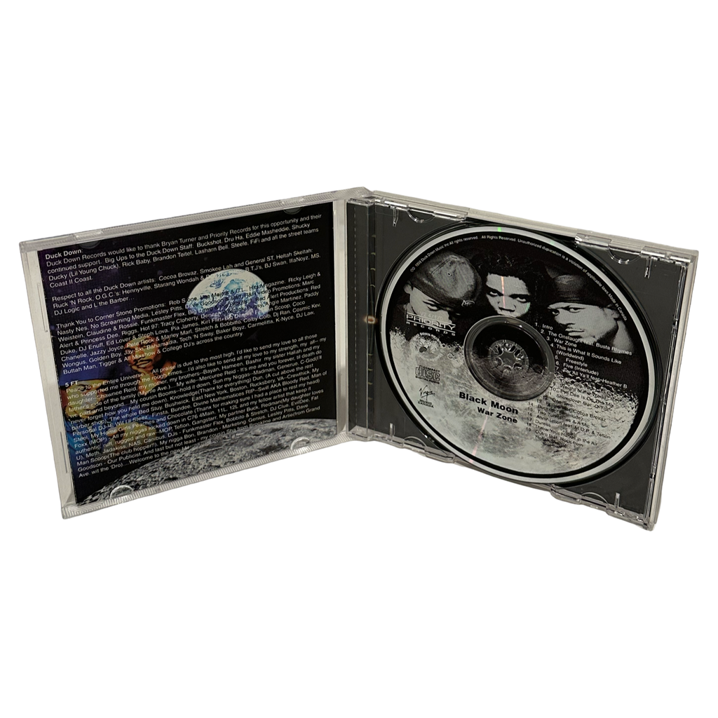 •BLACK MOON ~ WAR ZONE• ~1999 OG PRESSINGS~ (CD & CASSETTE TAPE)