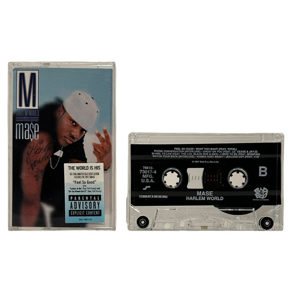 •MASE - HARLEM WORLD• ~1997 OG PRESSINGS~ (CD & CASSETTE TAPE)