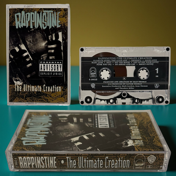 •RAPPINSTINE - THE ULTIMATE CREATION• ~1991 OG PRESSING~ (CASSETTE TAPE)