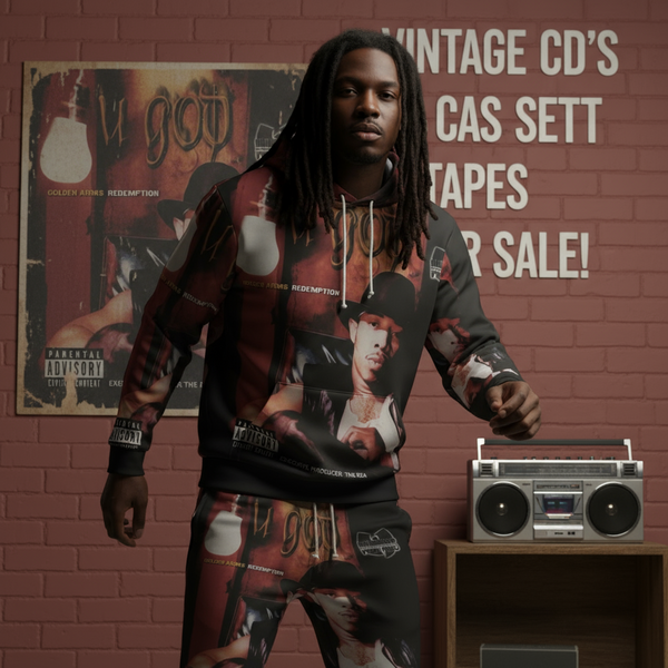 •U-GOD - GOLDEN ARMS REDEMPTION• ~1999 OG PRESSINGS~ (CD & CASSETTE TAPE) (TAPE POPPED)