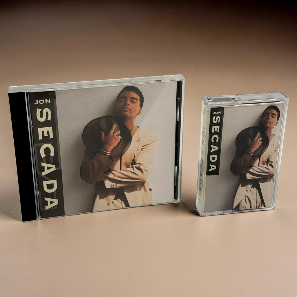 •JON SECADA ~ JON SECADA• ~1992 OG CANADIAN PRESSINGS~ (CD & CASSETTE TAPE)