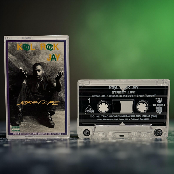 •KOOL ROCK JAY - STREET LIFE• ~1992 OG PRESSING~ (CASSETTE TAPE)