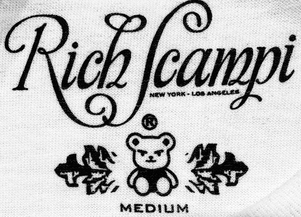 *RICH SCAMPI* (WHITE) ~HELLO NICKI~ SHORT SLEEVE T-SHIRT