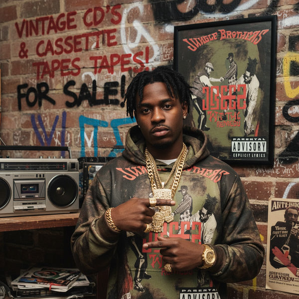 •JUNGLE BROTHERS ~ J BEEZ WIT THE REMEDY• (1993 OG PRESSING) (CASSETTE TAPE)