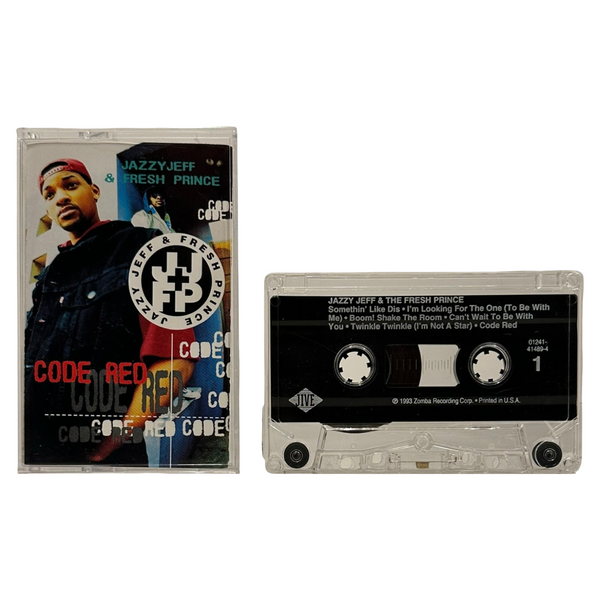 •JAZZY JEFF & FRESH PRINCE - CODE RED• ~1993 OG PRESSINGS~ (CD & CASSETTE TAPE)