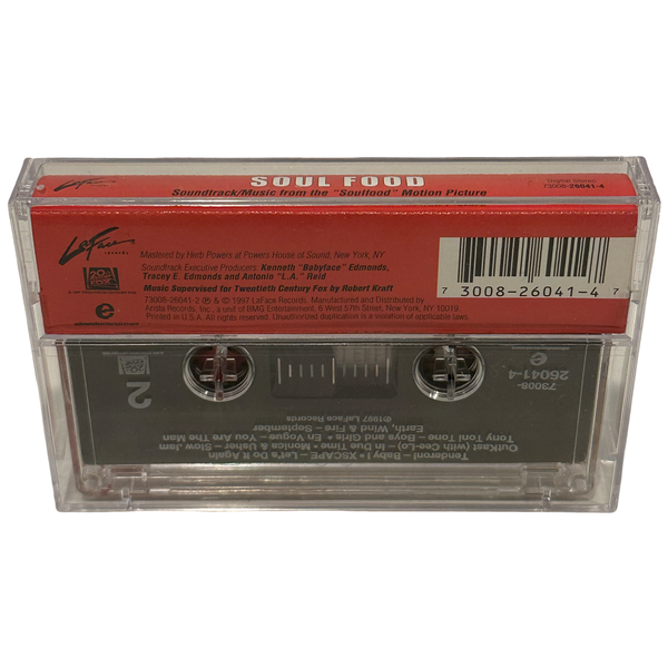 •SOUL FOOD - MUSIC FROM THE MOTION PICTURE• ~1997 OG PRESSINGS~ (CD & CASSETTE TAPE)