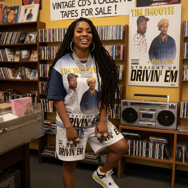 •TIM SMOOTH & TOO COOL ~ STRAIGHT UP DRIVIN’ EM’• ~1994 OG PRESSING~ (RAP-A-LOT) (CASSETTE TAPE)