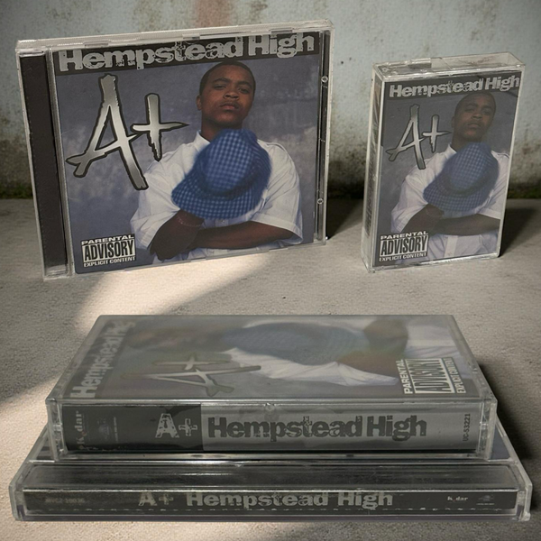 •A+ - HEMPSTEAD HIGH• ~1998 OG PRESSINGS~ (JAPANESE RELEASE CD & SEALED CASSETTE TAPE)