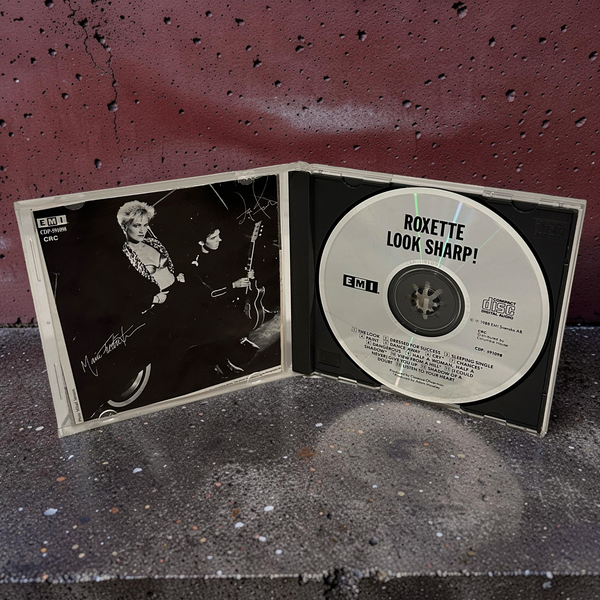 •ROXETTE ~ LOOK SHARP!• ~1988 OG CANADIAN PRESSINGS~ (CD & CASSETTE TAPE)