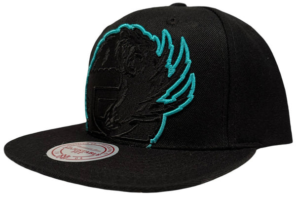 *Vancouver Grizzlies* (Black) snapback hats by Mitchell & Ness