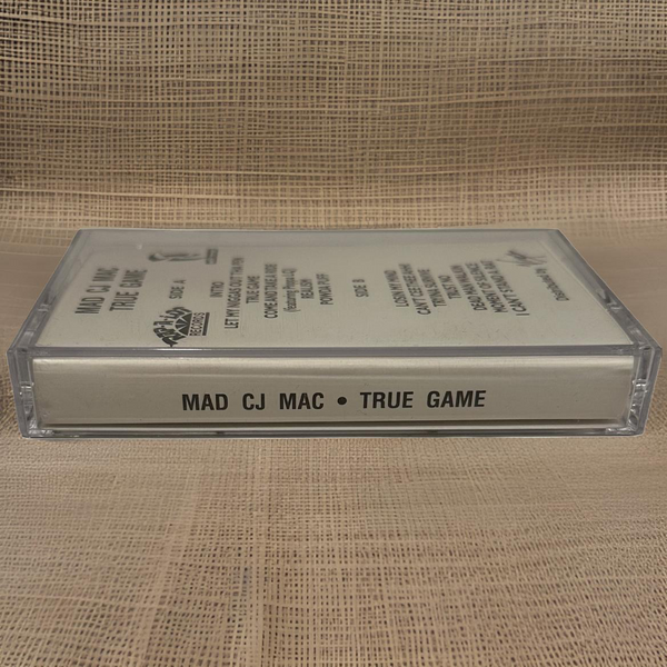 •MAD CJ MAC ~ TRUE GAME• ~1995 RARE PROMO VERSION~ (CASSETTE TAPE)
