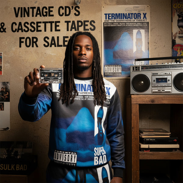 •TERMINATOR X AND THE GODFATHERS OF THREATT ~ SUPER BAD• ~1994 OG PRESSING~ (CASSETTE TAPE) (1)