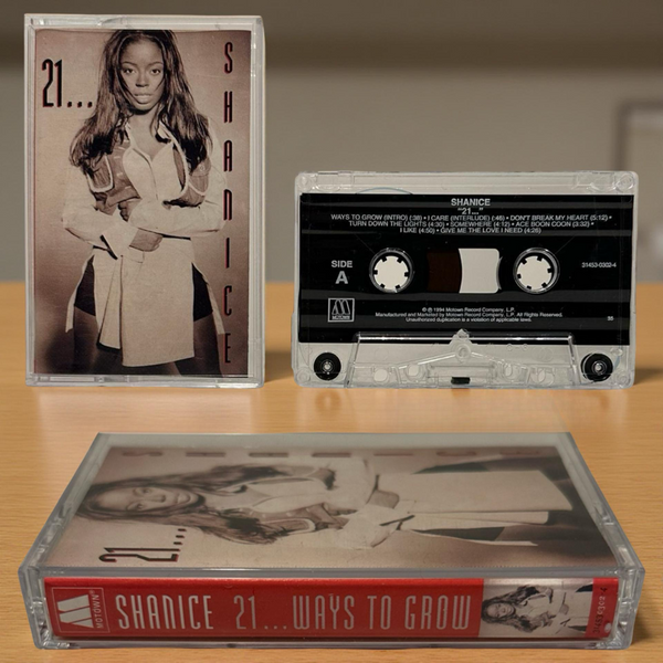 •SHANICE - 21… WAYS TO GROW• ~1994 OG PRESSING~ (CASSETTE TAPE)