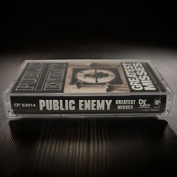 •PUBLIC ENEMY ~ GREATEST MISSES• ~1992 OG PRESSING~ (CASSETTE TAPE)